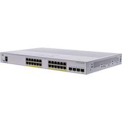 （<tc>全新行货</tc>) 思科商务 24-GE | 4x1G SFP | 195W PoE+ 智能 <tc>交换机</tc> （CBS250-24P-4G）