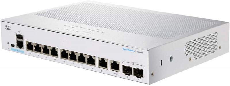 (<tc>NEU</tc>) Cisco 8-GE Business 250 Serie 2x1G SFP Smart <tc>Switch</tc> CBS250-8T-E-2G