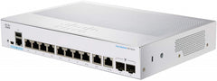 （<tc>全新行货</tc>) Cisco 8-GE 商务 250 系列 2x1G SFP 智能 <tc>交换机</tc> CBS250-8T-E-2G