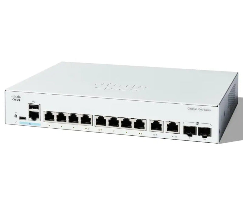 (<tc>NOUVELLE</tc>) Série Cisco Catalyst 1300 <tc>Switch</tc> Modèle C1300-8T-E-2G