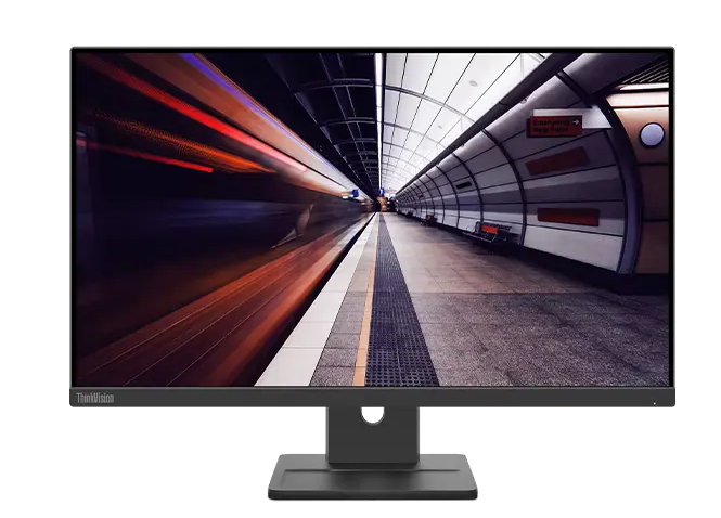 (New Vendor) Lenovo ThinkVision E24-30 23.8" IPS Display, 1300:1, 4-6ms, 1920x1080, 250nits, 99% sRGB, VGA+DP+HDMI, Tilt / Swivel / Lift / Pivot, Integrated Speakers, Tiny/Nano DT Support, TCO Display 9.0, ES, EPEAT Gold |PN:63EDMAR2WW