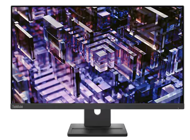 (New Vendor) Lenovo ThinkVision E24q-30 23.8" Borderless IPS Display, 1300:1, 4-6ms, 2560x1440, 300 nits, 99% sRGB, HDMI+DP, Audio Out, Integrated Speakers, Tilt / Swivel / Lift / Pivot, TCO 9.0 , ES 8.0, EPEAT Gold, Tiny/Nano Support|Pn:63ECGAR2WW