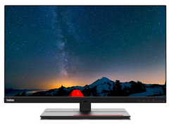 (New Vendor) Lenovo ThinkVision P27u-20 27" Borderless IPS Display, 1000:1, 4-6ms, 3840x2160, 400-450nits, 100% SRGB, DP+2*HDMI+TBT,Ethernet, Integrated Speaker, Factory Calibration , 3*USB 3.2 Hub, ES, EPEAT Gold, Tiny Support|PN:62CBRAR6WW