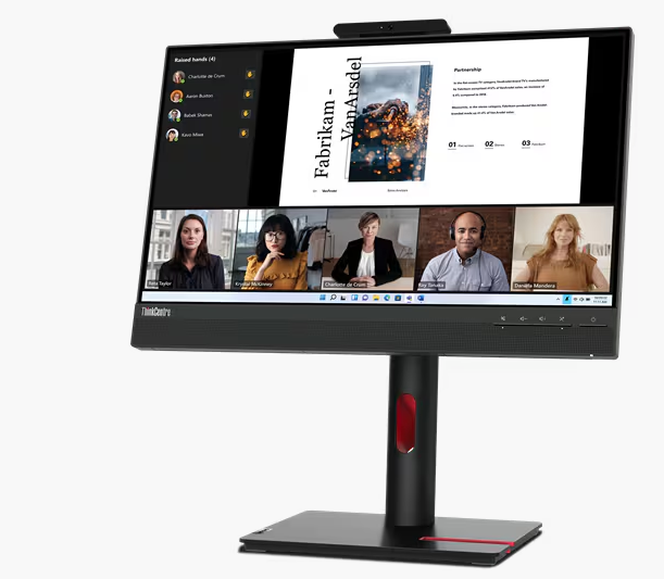 （<tc>全新行貨</tc>)「ThinkCentre Tiny-in-One 22 G5， 21.5"「寬屏 LED 顯示屏，1000:1，4-6 毫秒，1920 x 1080，250 尼特，99% sRGB，FHD/RGB Cam，TCO 9.0，EPEAT Gold 組件搭配 ThinkCentre Tiny 成為一體機」|Pn：12N8GAR1WW