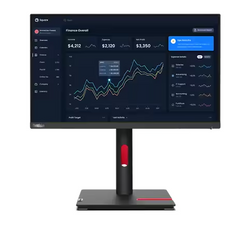 (<tc>새로운</tc> ) Lenovo ThinkVision T22i-30 21.5&quot; 테두리 없는 IPS 디스플레이, 1000:1, 4-6ms, 1920x1080, 250nits, 99% sRGB, VGA+DP+HDMI, 틸트/스위블/리프트/피벗, USB 허브, TCO 9.0, ES, EPEAT Gold|PN:63B0MAR6WW<tc>$</tc>