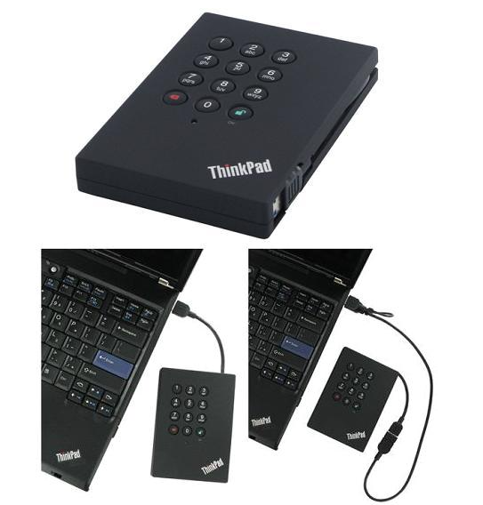 （<tc>全新行貨</tc>) ThinkPad USB 3.0 手提安全 500GB 硬碟|PN:0A65619