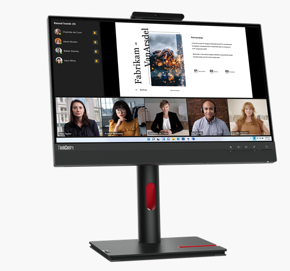 （<tc>全新行貨</tc>) ThinkCentre Tiny-in-One 22 G5， 21.5"「寬 LED 顯示屏，1000:1，4-6 毫秒，1920 x 1080，250 尼特，99% sRGB，DP+HDMI，FHD/RGB Cam，EPEAT Gold 組件搭配 ThinkCentre Tiny 成為一體機|PN:12N9GAR1WW