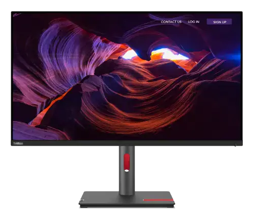 （<tc>新しい</tc>) Lenovo ThinkVision P32p-30、31.5 インチ ボーダーレス IPS ディスプレイ、1000:1、4 ～ 6 ミリ秒、3840 x 2160、350 ニット、100%sRGB、HDMI+DP+USB-C、チルト/スイベル/リフト/ピボット、USB ハブ、イーサネット、TCO ディスプレイ 9.0、ES、EPEAT ゴールド|PN:63D1RAR1WW