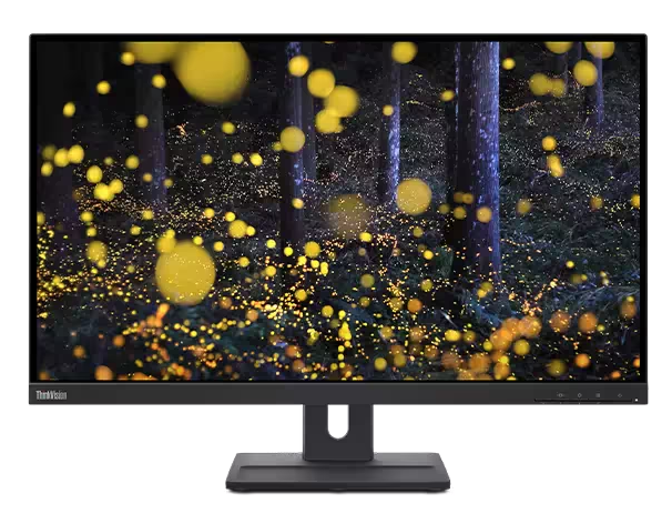 (New Vendor) Lenovo ThinkVision E27q-20 27" Borderless IPS Display, 1000:1, 4-6ms, 2560x1440, 350 nits, 99% sRGB, HDMI+DP, Audio Out, Integrated Speakers, Tilt/Swivel/Lift/Pivot, TCO 8.0 , ES, EPEAT Silver, Tiny Support|PN:62D0GAR1WW