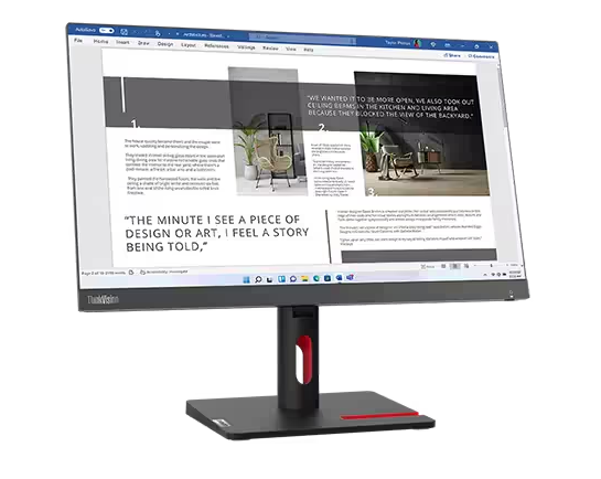 (New Vendor) Lenovo ThinkVision S22i-30, 21.5" Borderless IPS Display, 1000:1, 4-6ms, 1920x1080, 250 nits, 99% sRGB, VGA+HDMI, Tilt, TCO Display 9.0, ES, EPEAT Gold, Tiny Support|PN:63FCKARBWW