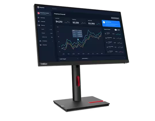 (<tc>새로운</tc> ) Lenovo ThinkVision T22i-30 21.5&quot; 테두리 없는 IPS 디스플레이, 1000:1, 4-6ms, 1920x1080, 250nits, 99% sRGB, VGA+DP+HDMI, 틸트/스위블/리프트/피벗, USB 허브, TCO 9.0, ES, EPEAT Gold|PN:63B0MAR6WW<tc>$</tc>