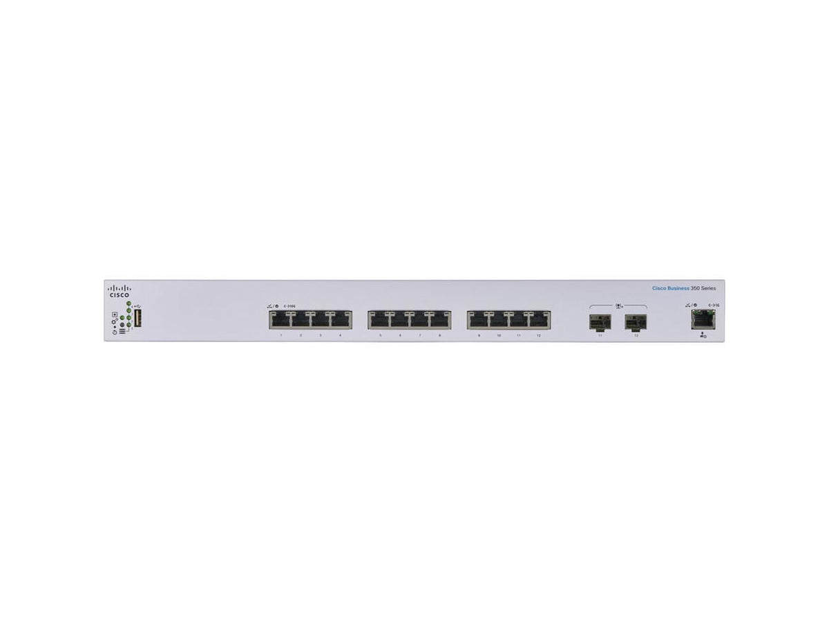 (NEW) Cisco Business 350 Series Managed Switches - CBS350-12XT