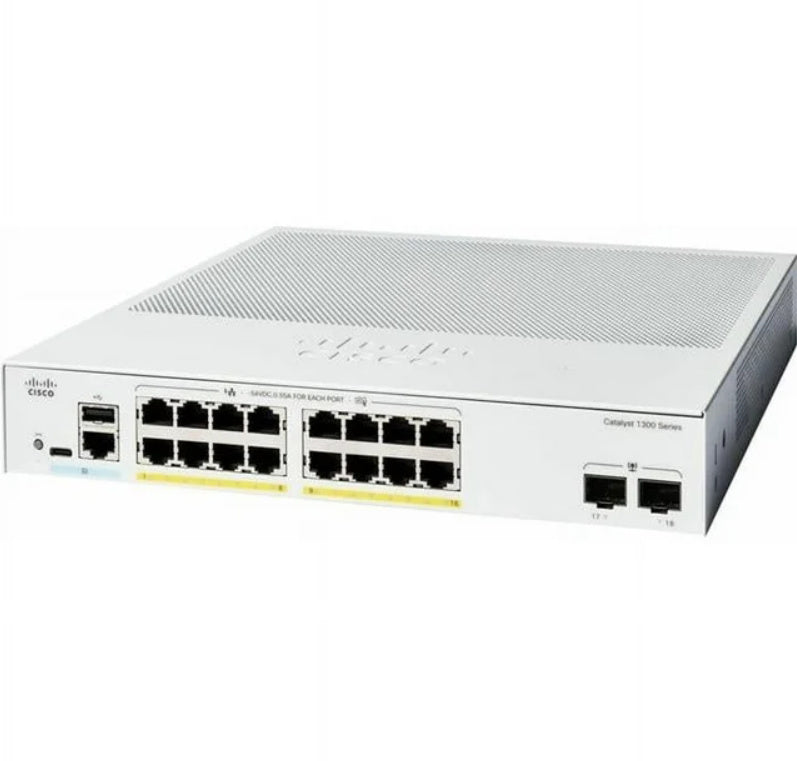 (NEW VENDOR) Cisco Catalyst 1300 Series Switch 交換器 C1300-16FP-2G