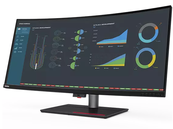 (New Vendor) Lenovo ThinkVision P40w-20, 39.7" Borderless IPS Display, 1000:1, 4-6ms, 5120x2160, 300nits, 99%sRGB, Factory Calibration, HDMI+DP+2*TBT, USB Downstream Hub: 4*USB 3.2 Gen1, 1*USB-C, 1*TBT4, TCO 8.0, ES, EPEAT Gold|PN:62C1GAR6WW