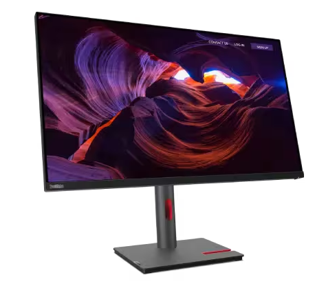 （<tc>新しい</tc>) Lenovo ThinkVision P32p-30、31.5 インチ ボーダーレス IPS ディスプレイ、1000:1、4 ～ 6 ミリ秒、3840 x 2160、350 ニット、100%sRGB、HDMI+DP+USB-C、チルト/スイベル/リフト/ピボット、USB ハブ、イーサネット、TCO ディスプレイ 9.0、ES、EPEAT ゴールド|PN:63D1RAR1WW