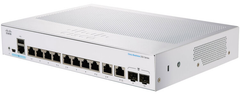 （<tc>新しい</tc>) Cisco Business 8-GE | 2 x1G RJ45 / SFP コンボ スマート <tc>ネットワークスイッチ</tc> (CBS350-8T-E-2G)