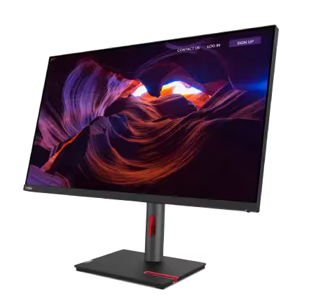 (<tc>새로운</tc>) Lenovo ThinkVision P32p-30, 31.5&quot; 테두리 없는 IPS 디스플레이, 1000:1, 4-6ms, 3840x2160, 350nits, 100%sRGB, HDMI+DP+USB-C, 틸트/스위블/리프트/피벗, USB 허브, 이더넷, TCO 디스플레이 9.0, ES, EPEAT Gold|PN:63D1RAR1WW