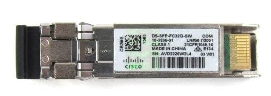 (NEW VENDOR) Cisco SFP Transceiver Module 32Gb Fibre Channel DS-SFP-FC32G-SW