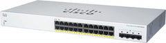 （<tc>全新行貨</tc>) 思科商務 24-GE | 4x1G SFP 智能 <tc>交換機</tc> （CBS220-24T-4G）