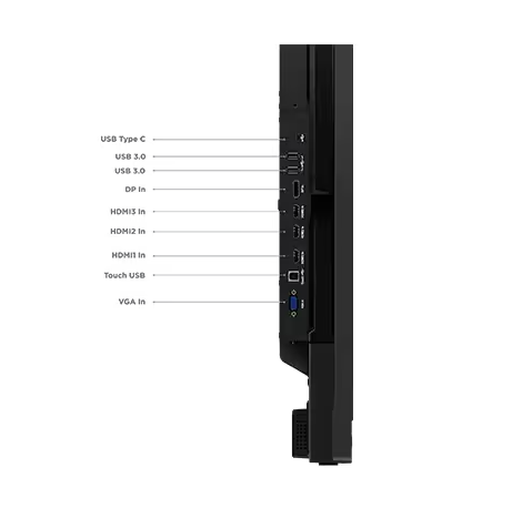 （<tc>新しい</tc>) ThinkVision T75 (K21750UT0) - 75 インチ LFD (HDMI) CAM 付き|PN:62F4KATCMY