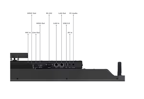 (<tc>NEU</tc>) ThinkVision T75 (K21750UT0) – 75 Zoll LFD (HDMI) mit CAM|PN:62F4KATCMY