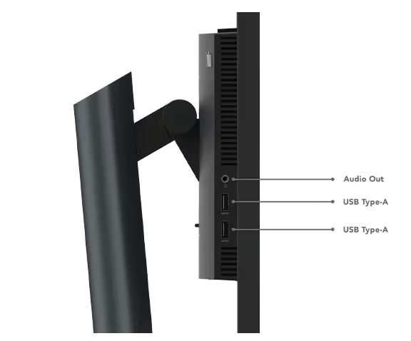 (New Vendor) Lenovo ThinkVision P24q-30 23.8" Borderless IPS Display, 1000:1, 4-6ms, 2560x1440, 300 nits, 99% sRGB, HDMI+DP+DP(Out), Tilt / Swivel / Lift / Pivot, USB Hub, Ethernet, TCO 9.0, ES, EPEAT Gold|PN:63B4GAR6WW