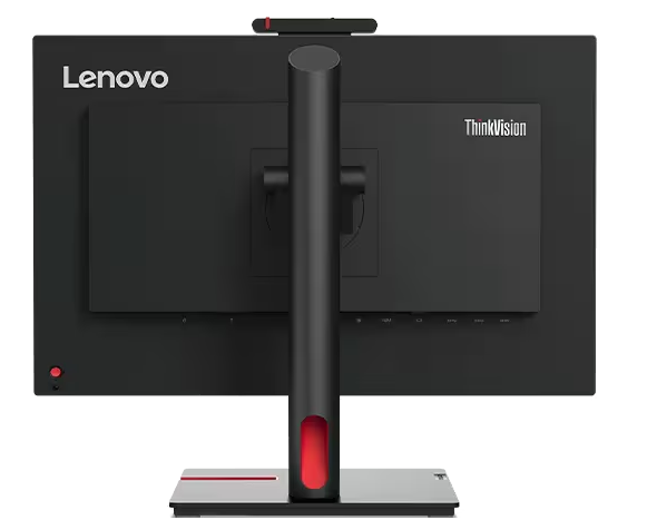 （<tc>全新行货</tc>) 联想 ThinkVision T24v-30，23.8 英寸 IPS 显示屏，1000:1，4-6 毫秒，1920 x 1080，250 尼特，99% sRGB，VGA+DP+HDMI，2*USB 3.2 Gen 1 集线器，集成摄像头（全高清带 IR+RGB），TCO Display 9.0，ES，EPEAT Gold|PN：63D8MAR3WW