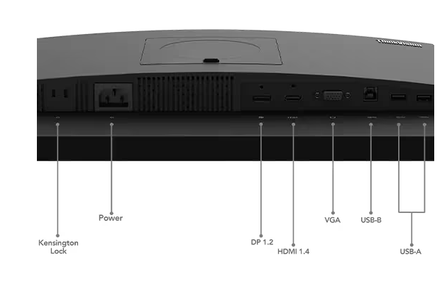 (<tc>NOUVELLE</tc>) Lenovo ThinkVision T24v-30, écran IPS 23,8&quot;, 1000:1, 4-6 ms, 1920 x 1080, 250 nits, 99 % sRGB, VGA+DP+HDMI, 2*USB 3.2 Gen 1 Hub, caméra intégrée (Full HD avec IR+RGB), TCO Display 9.0, ES, EPEAT Gold|PN:63D8MAR3WW