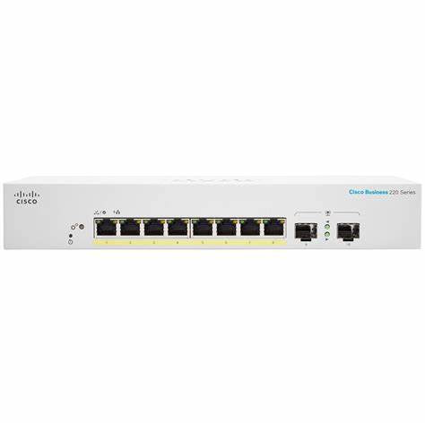 (NEU) Cisco Business 220 Serie Smart <tc>Switch</tc>es - CBS220-8P-E-2G