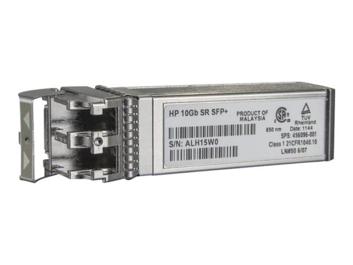 （新）HPE BladeSystem c 系列 10G SFP+ SR 收發器 - 455883-B21