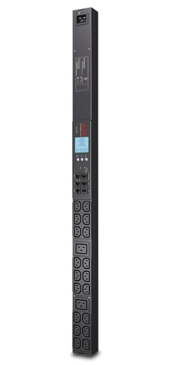 (<tc>NOUVELLE</tc>) APC Rack PDU 2G, avec compteur, zéro U, 20 A/208 V, 16 A/230 V, (18) C13 et (2) C19 AP8858