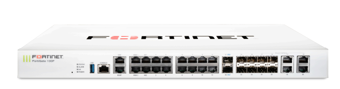 (中古) Fortinet Fortigate 100F - 3 年間の UTP ライセンス付き