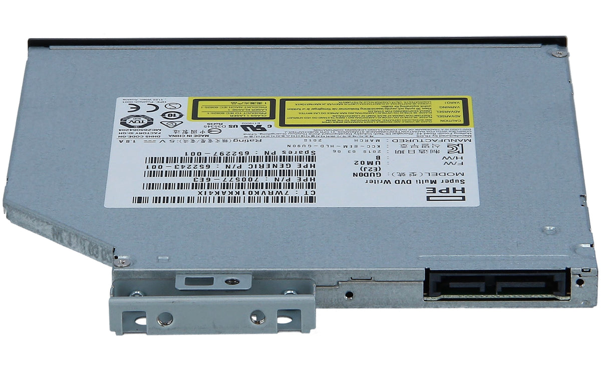 （全新）HP 9.5 毫米 SATA DVD-RW JB Gen9 套件 - 726537-B21