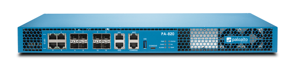 (NEW VENDOR) PALO ALTO PAN-PA-820-3YR Palo Alto Networks PA-820, Firewall Throughput: 1.6 Gbps; Threat Prevention Throughput: 800 Mbps - C2 Computer