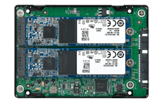 (NEW VENDOR) QNAP QDA-A2MAR 2.5" SATA to dual M.2 2280 SATA Drive Adapter - C2 Computer