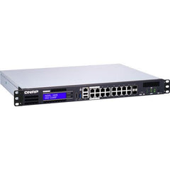 (NEW VENDOR) QNAP QGD-1600P-4G 16 Port 1G PoE Smart Managed Switch + QNE ADRA NDR / 2-Bay NAS - C2 Computer