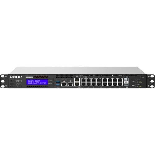 (NEW VENDOR) QNAP QGD-1602P-C3558-8G 18 Ports (8 x 2.5GbE + 8 x 1GbE + 2 x 10GbE) PoE Smart Managed Switch + QNE ADRA NDR / 2-Bay NAS - C2 Computer