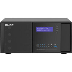 (NEW VENDOR) QNAP QGD-3014-16PT-8G 16 Port 1G PoE Smart Managed Switch + 4-Bay NAS - C2 Computer