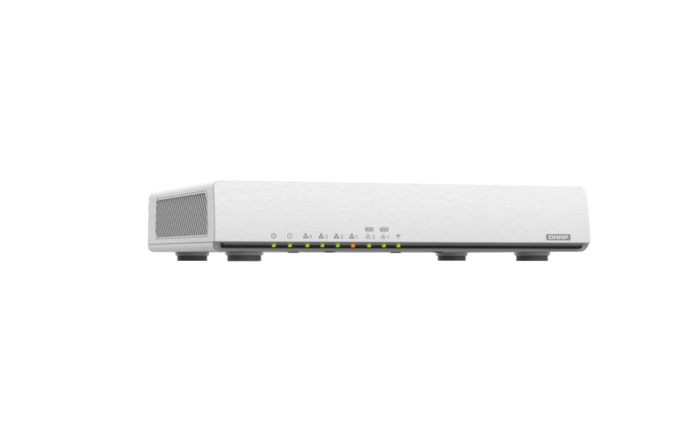 (NEW VENDOR) QNAP QHora-301W QNAP QHora-301W Wi-FI 6 Dual 10GbE VPN SD-WAN Router Fanless Design, High Performance Router with QNAP QuRouter OS - C2 Computer