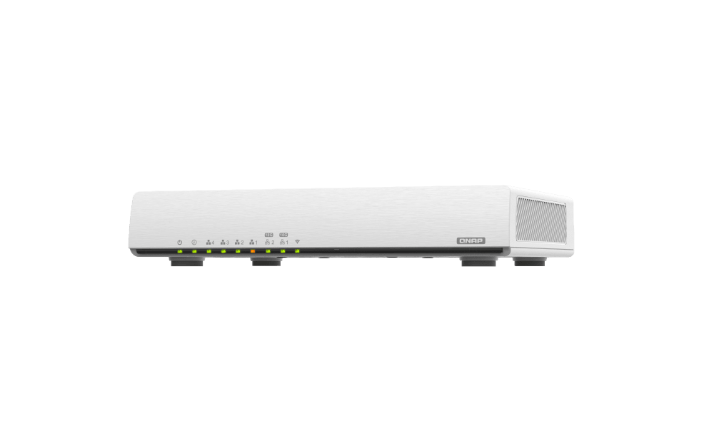 (NEW VENDOR) QNAP QHora-301W QNAP QHora-301W Wi-FI 6 Dual 10GbE VPN SD-WAN Router Fanless Design, High Performance Router with QNAP QuRouter OS - C2 Computer