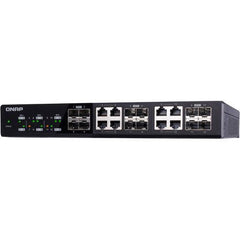 (NEW VENDOR) QNAP QSW-1208-8C 12 Ports 10GbE Unmanaged Switch Switching Capacity: 240Gbps - C2 Computer