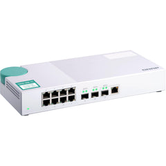 (NEW VENDOR) QNAP QSW-308-1C 3 Ports 10GbE + 8 Ports 1GbE Unmanaged Switch | Fanless - C2 Computer