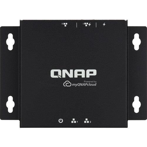 (NEW VENDOR) QNAP QWU-100 The Smart Remote Wake-Up Assistant 2 LAN port Wake-On-Wan Device - C2 Computer