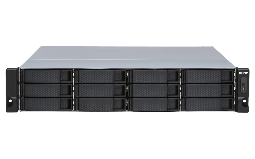 (NEW VENDOR) QNAP TL-R1200S-RP 12-Bay JBOD Storage Enclosure | 12 x 3.5" / 2.5" SATA 6G | 2U Rackmount - C2 Computer