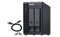 (NEW VENDOR) QNAP TR-002 2-Bay Direct Attached Storage with Hardware RAID | 2 x 3.5" / 2.5" SATA 6G - C2 Computer