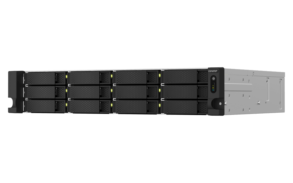 (NEW VENDOR) QNAP TS-1264U-RP-8G 12-Bay NAS | 2U Rackmount | Intel Celeron N5095 Quad Core, burst up to 2.9GHz - C2 Computer