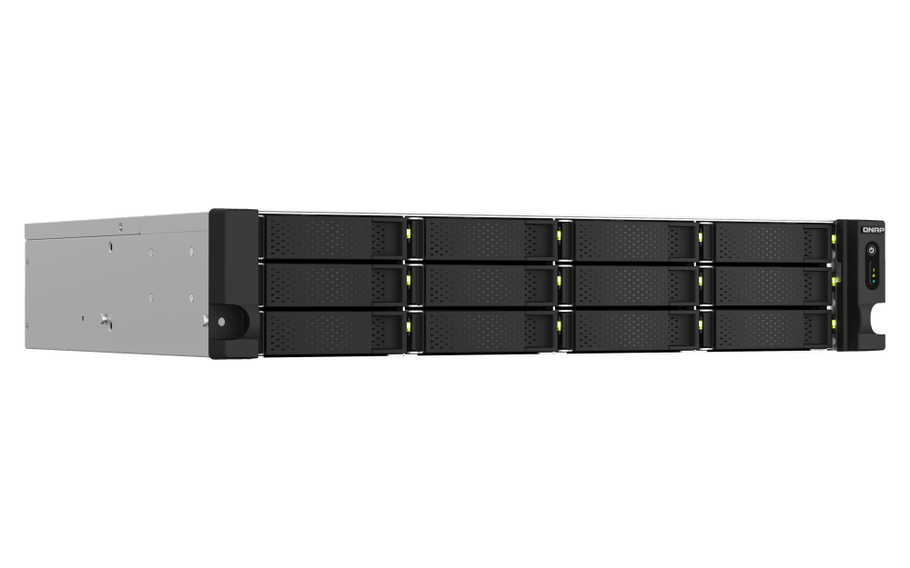 (NEW VENDOR) QNAP TS-1264U-RP-8G 12-Bay NAS | 2U Rackmount | Intel Celeron N5095 Quad Core, burst up to 2.9GHz - C2 Computer