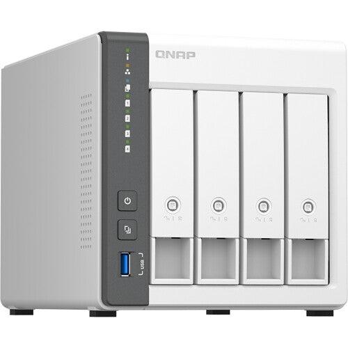 (NEW VENDOR) QNAP TS-433-4G 4-Bay NAS | ARM Cortex-A55 2.0GHz Quad Core, with NPU - C2 Computer