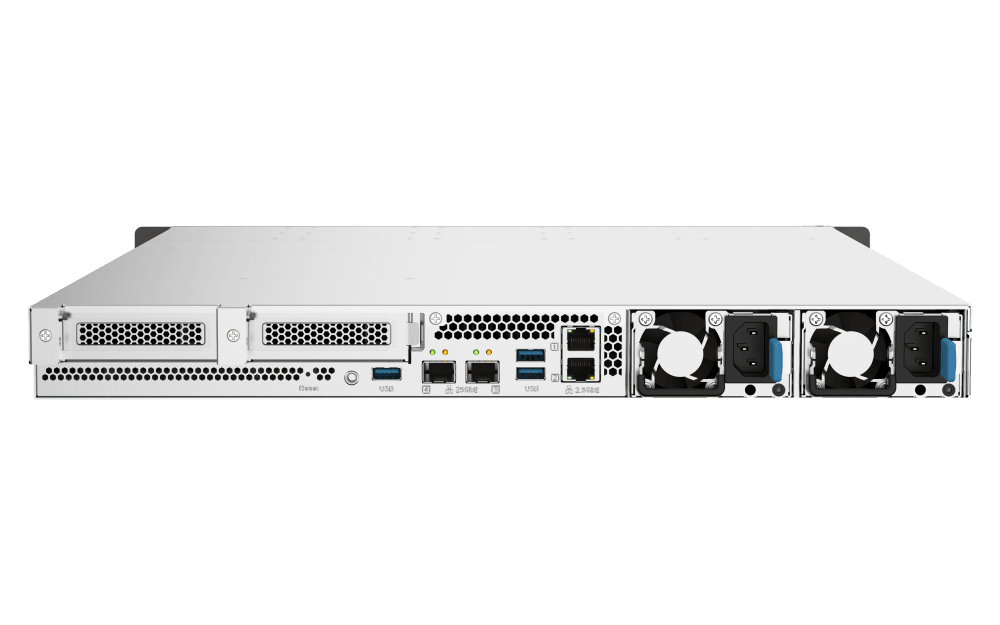 (NEW VENDOR) QNAP TS-h1090FU-7232P-64G 10-Bay NAS | 1U Rackmount | AMD EPYC™ 7232P 8-core 3.1 GHz processor (up to 3.2 GHz) - C2 Computer