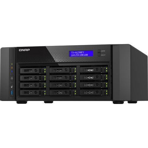 (NEW VENDOR) QNAP TS-h1290FX-7232P-64G 12-Bay NAS | AMD EPYC™ 7232P 8-core / 16-thread 3.1 GHz processor (up to 3.2 GHz) - C2 Computer